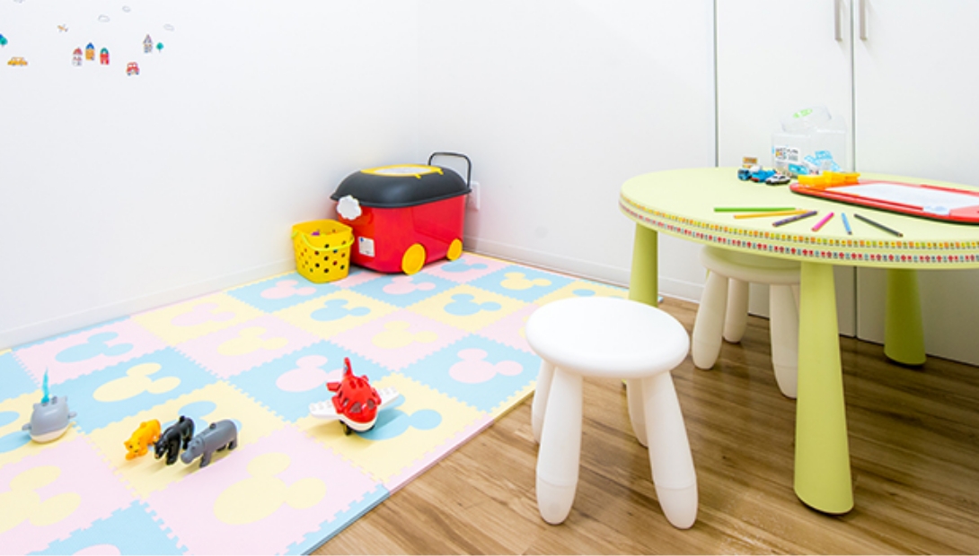 キッズスペースを完備